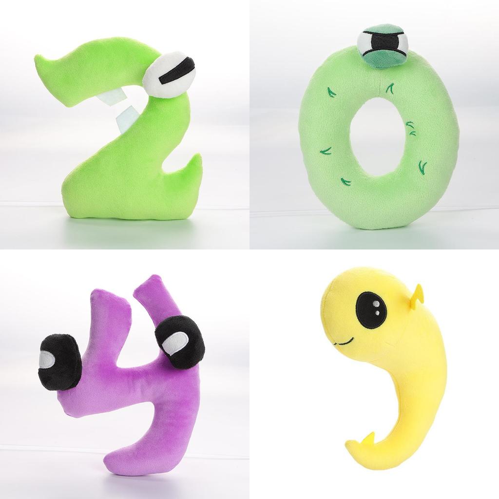 Number Lore Plush Pillow Dolls Educational Toy For Kids