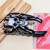 Halloween Skeleton Hair Clip Black Series Unique Stylish Multi-Functional Hair Gripper Strong Hair Clamp Daily Hair Accessories