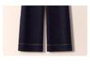 High Waist Elastic Narrow/Wide Leg Blue Denim Jeans - Women's Plus Velvet, Loose Fit, Slimming, Versatile for Autumn/Winter 2025.