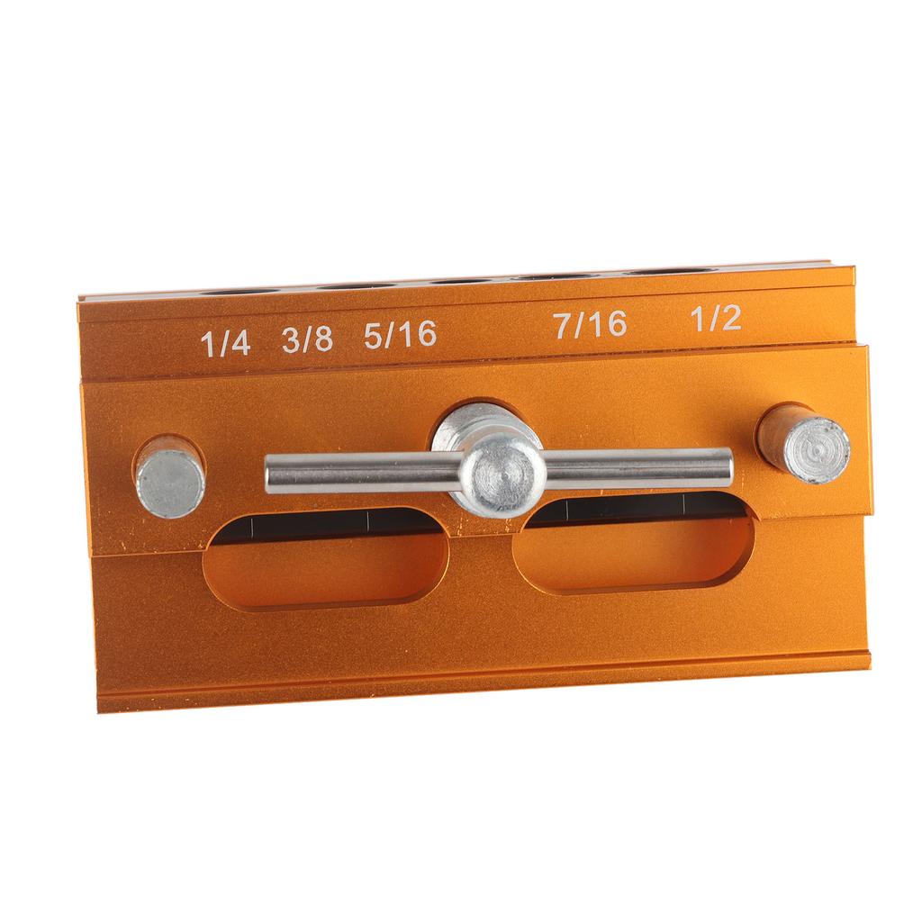 Self Centering Dowelling Jig Aluminum Alloy Drilling Guide Bushings Set Wood Puncher Locator 64mm