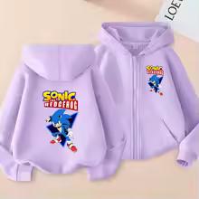 Kids Girls Boy 3-12 Yrs Zipper Style Cardigan Hot Sale Hoodie Sweatshirt Leisure Coat Sports Trend Top Anime Film Print Clothing