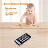 Baby Phone Toy for 1 Year Old Toddlers  Musical Cell Phone Toy with Light and Sound  Pretend Play Toy for Boys and Girls  Gifts for Birthday  Holiday