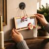 Christmas Wooden Clip for - Wooden Holder for Men and Women -