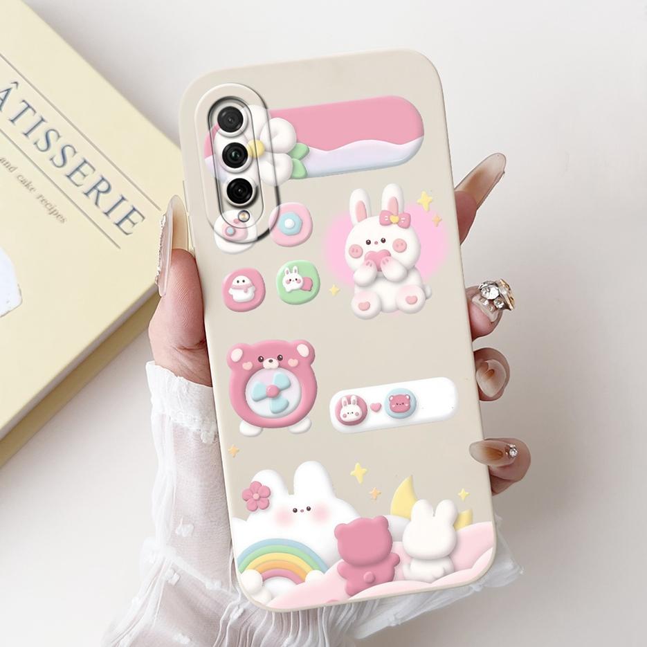 For Honor 30i Case LRA-LX1 Cute Cartoon Cover Soft Silicone Shockproof Phone Case For Honor 20 Pro YAL-L41 Honor30i Fundas Coque