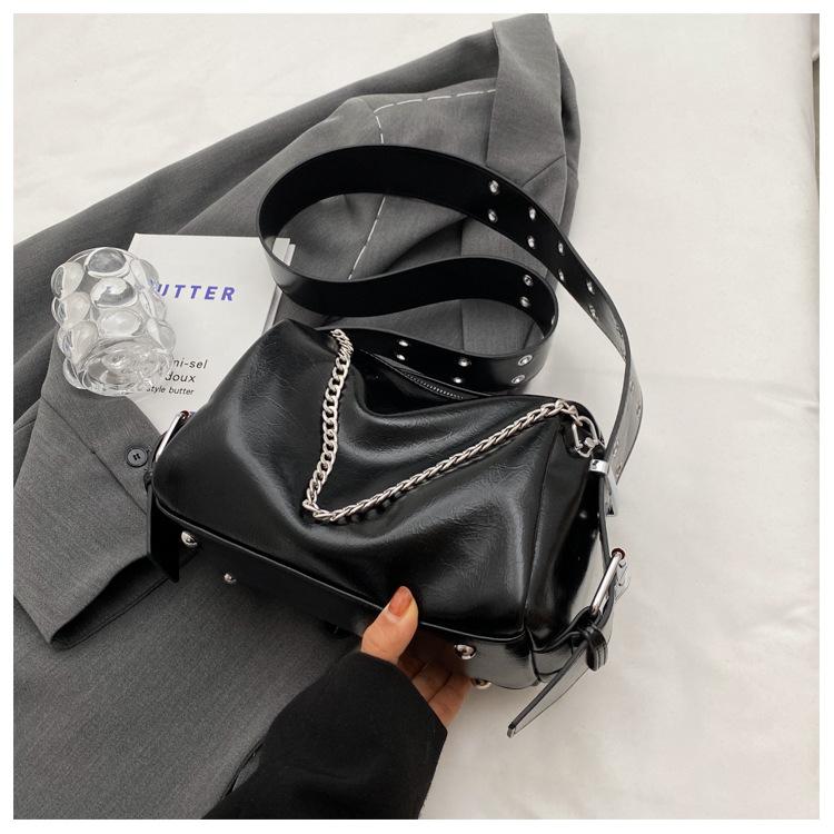 Slack simple underarm bag shoulder bag 2025 spring and summer new women's bag ins fashionable large-capacity messenger bag