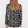 Women's  Loose Casual Flower Printed Round Neck Long Sleeved T Shirt Top Pullover Long Sleeved Sweatshirt