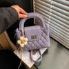 Nischen-Diamanttasche Damen neue Mode vielseitige Handtasche lässiger Trend kleine quadratische Tasche Umhängetasche