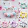 Handmade Plush Balls Stitching Collar Dog Cat Neck Strap Scarf Bib Pet Supplies