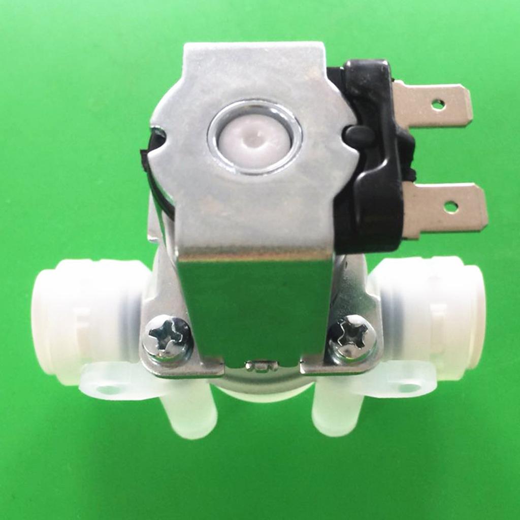DC12V/110V/220V Water Solenoid Valve 3/8'' Inlet Quick-Connect Normally Closed Pressured Magnetic Water Control Valve