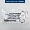 Stainless Steel Hemostatic Forceps Tweezers with Straight/Curved Tips & Needle Holder for Pet and Fishing Hook Removal