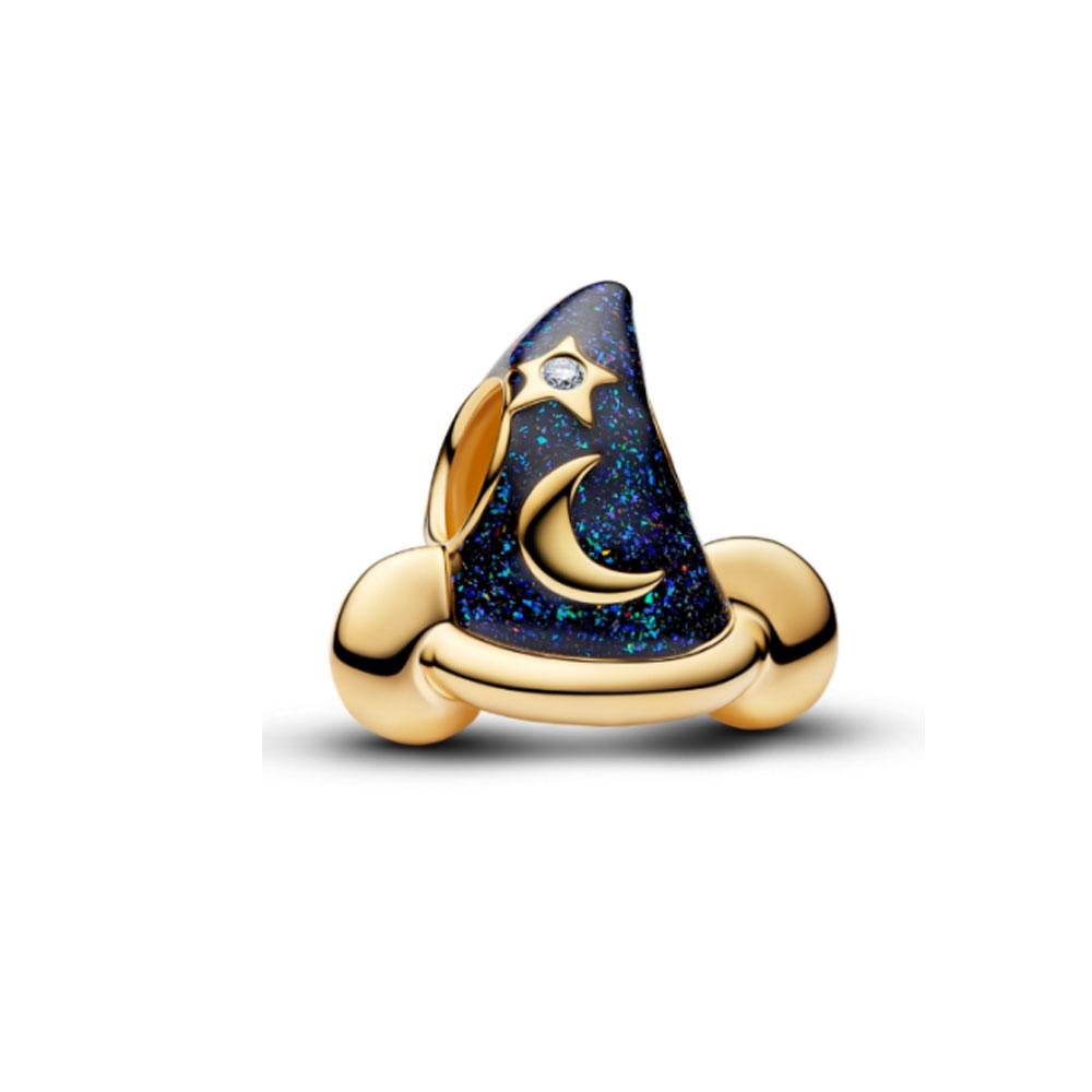 New Gold Plated Collection Charm Star Shape Robot Sun Bead Compatible With Authentic 3mm Snake Charm Bracelets Exquisite Jewelry Gifts