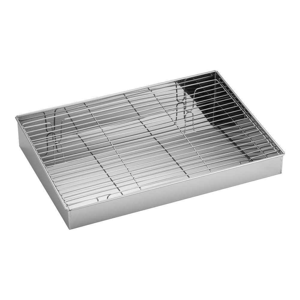 

Endo Shoji Commercial Square Stand, Large, Stainless Steel, Made in Japan, ATV05001