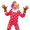 Zábavné Klaunské Rukavice Cosplay Kostýmové Rukavice Pro Párty Nadšence Měkké A Pružné Polyesterové Saténové Rukavice