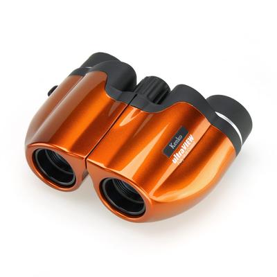 KENKO Compact Binoculars Ultraview M Compact 10x20 10x 20 Caliber Porro Prism Fully Ultra Lightweight 149g For Live and Outdoor Use Orange 013243