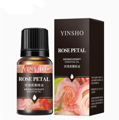 Rose Aromatherapy Oil 10ml - Natural Oil for Diffuser, Humidifier, Relaxation One Size