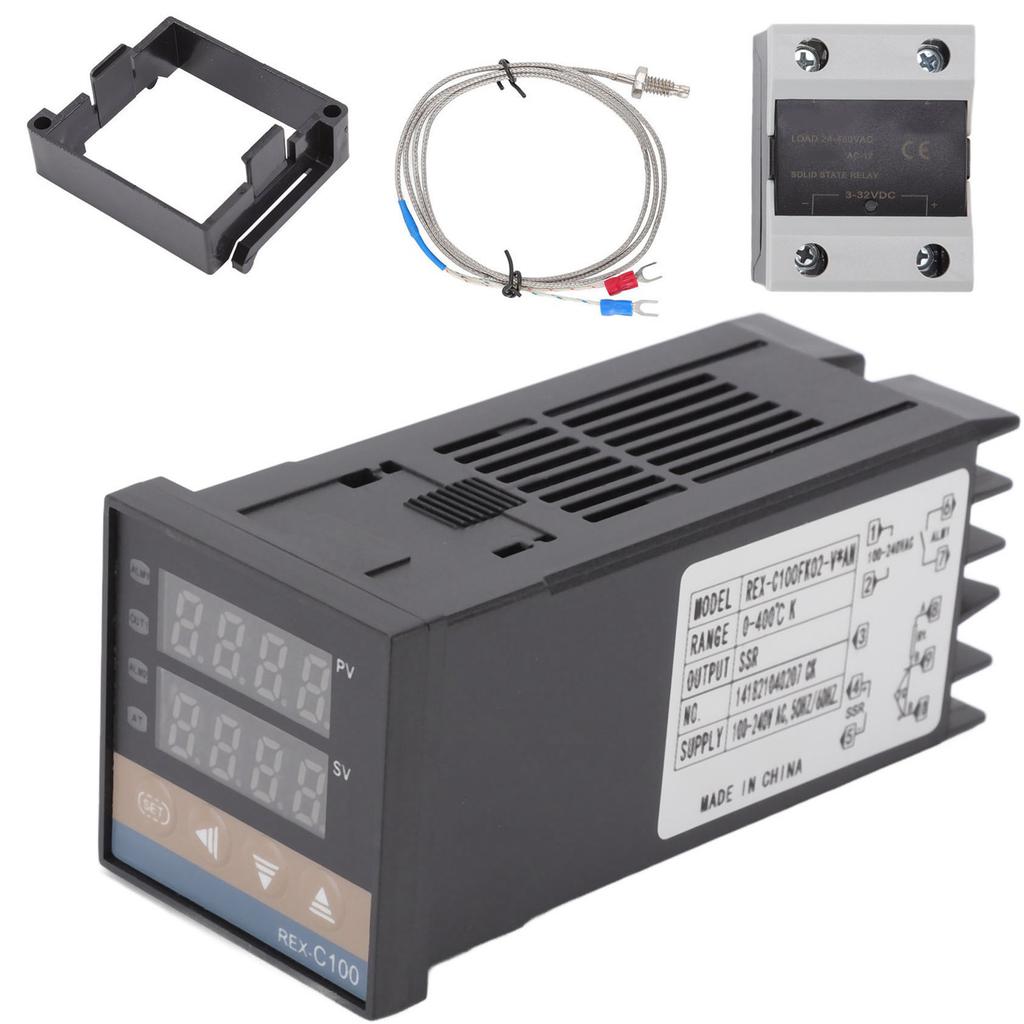 PID Thermostat Temperature Controller Set 0?400 Celsius  Chicken House Temperature Controller with