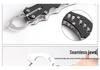 304 Stainless Steel Fish Gripper with Lure Pliers - Finger Trigger Fish Controller and Grabber for Fishing.