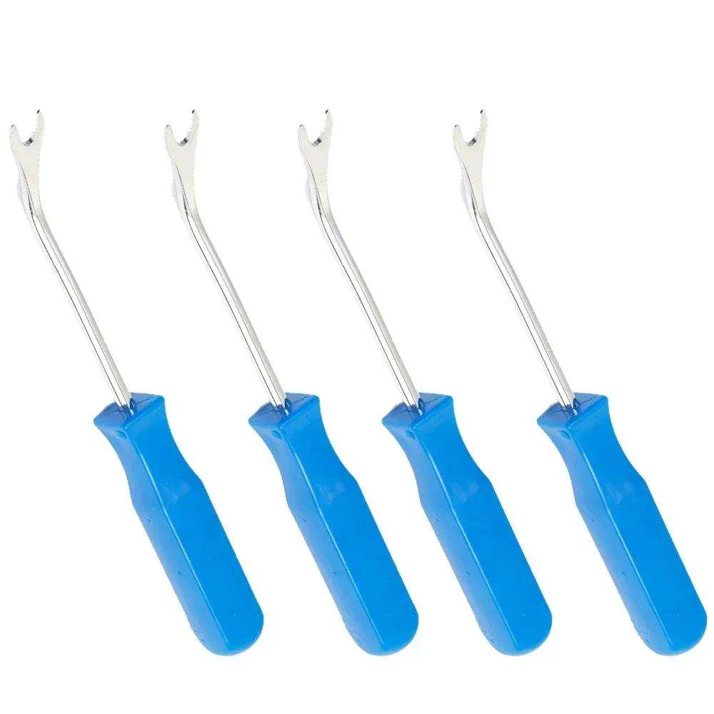 1/2/4Pcs Car Door Interior Trim Clip Panel Upholstery Fastener Clip Remover Tool Screwdriver Nail Puller E7CA Car Repair Tool