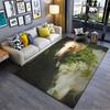 Elegant Dog with Greenery Suitable As a Non-slip Mat for the Living Room or Bedroom Sofa