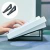 Yousheng 2Pcs Computer Keyboard Riser Stand Ergonomic Typing Non-Slip 20 Degrees Tilted Wired Wireless Keyboard Holder Home Office Desk Accessories