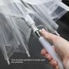 High-Quality Transparent Umbrella with Automatic Long Handle, Suitable for Girls, Large Size, Thickened and Reinforced, Cute and Stylish