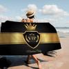 Laser VIP Beach Towel Colorful Bath Towels For Girl Microfiber Quick Dry Custom Sand Free Beach Yoga Spa Gym Pool