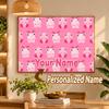 Jigglypuff Custom Name Diamond Painting Personalized 5D Full Drill DIY Diamond Art Home Decor