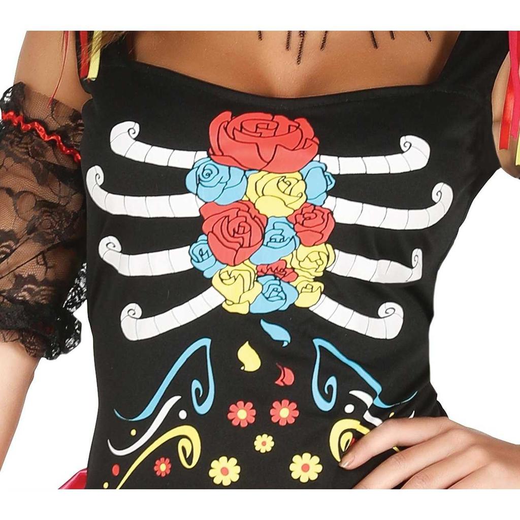 Fiestas Guirca Womens/Ladies Catrina Costume Set