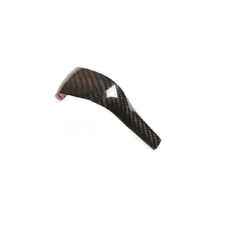Black Real Carbon Fiber Gear Shift Knob Cover Trim Fit for Porsche Cayenne 11-17