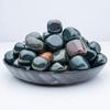 Ensemble de 13 Pierres de Sang Pierres Roulées Guérison des Chakras Reiki Galets Remplisseurs de Vase Pierre Roulée pour Bijoux, Vastu Décoration Maison Bureau Cadeau