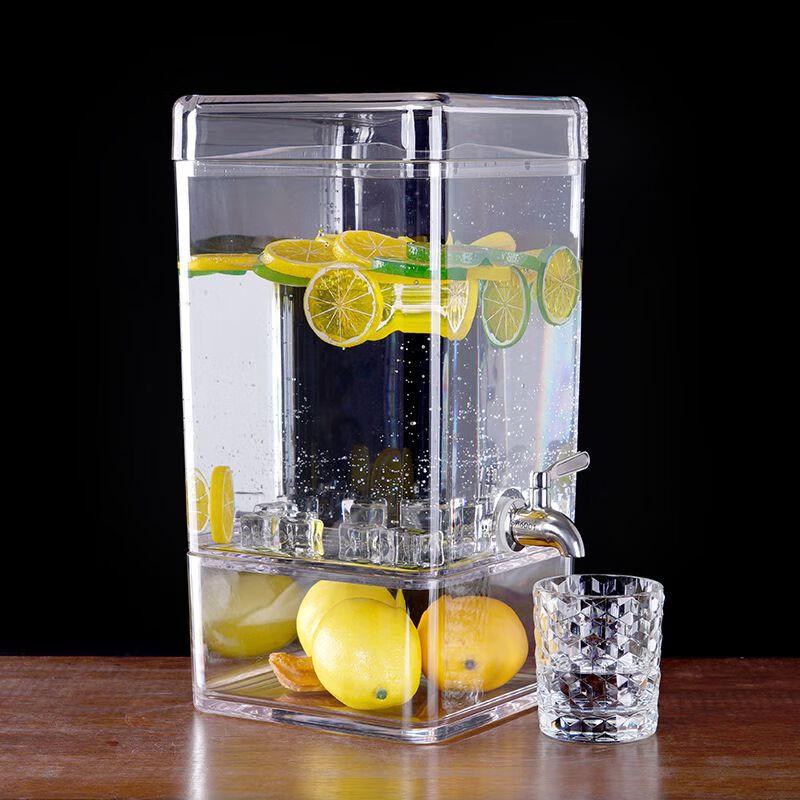 Glass Beverage Dispenser with Spigot