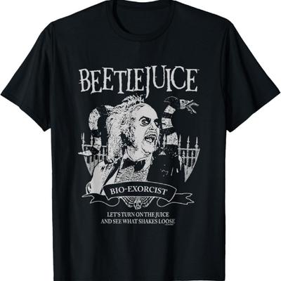 Beetlejuice Bio-Exorzist Dreh den Saft auf Vintage T-Shirt