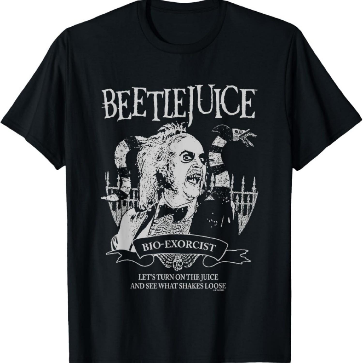 

Beetlejuice Bio-Exorcist Turn On The Juice Vintage T-Shirt S