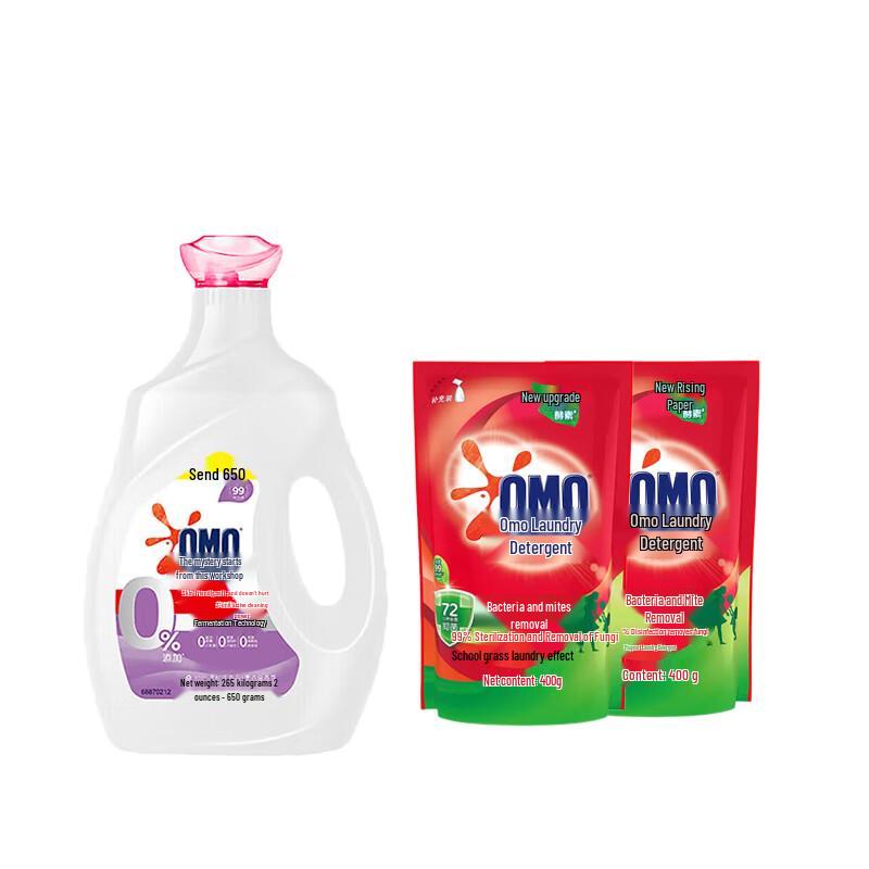 OMO Natural Workshop Laundry Detergent
