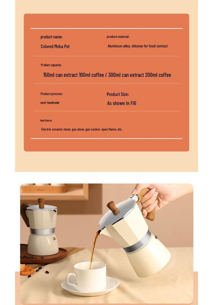 Special Offer: Italian Moka Pot Aluminum Espresso Maker