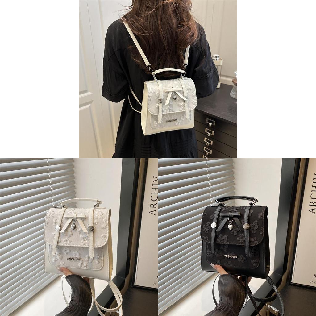 Pu Single Shoulder And Backpack For Women With Durable Stitching For Daily Use