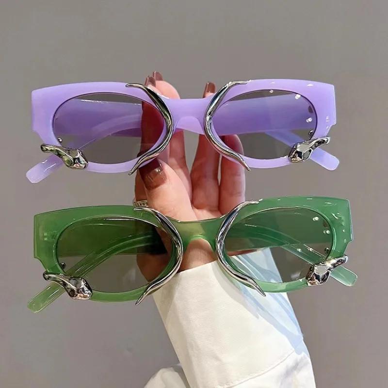 New Fashion Small Frame Oval Sunglasses Vintage Women Brand Designer Sun Glasses Women'S Sports Uv Protection