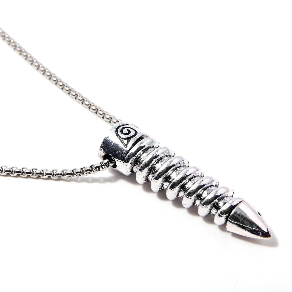 Anime Boruto Uzumaki Character Pendant Necklace Alloy Jewelry Gift Necklace