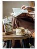 Limited Edition Vintage-Style Ceramic Coffee Mug - Handmade with Floral Design