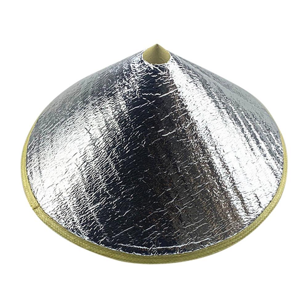 

Heat Insulation Bamboo Weave Hat Wide Brim Cloak thi Tea Picking Cap Thickened Rain Resistant Sun Visor Cap жёлтый