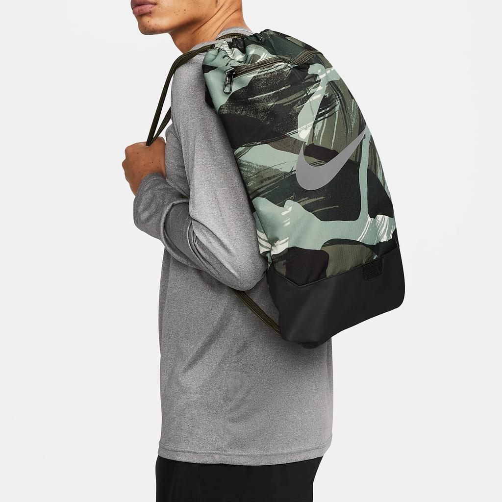 New Nike Fabric Backpack Gym Bag Large Size Unisex Army Green DQ5239-222