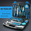 80-delat Multifunktionellt Elektriker Reparationsverktygsset