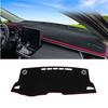 Car Dashboard Dash Mat Non-Slip Sun Cover Trim RED For Toyota Corolla 2019-2023