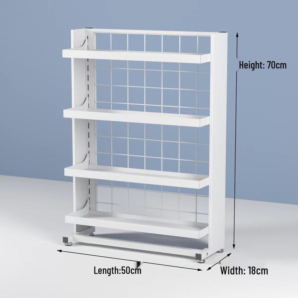 Compact Chewing Gum Display Rack for Checkout Counters