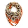 Luxury Women's Neck Scarf Chiffon Headscarf Fashion Square Scarf  Spring