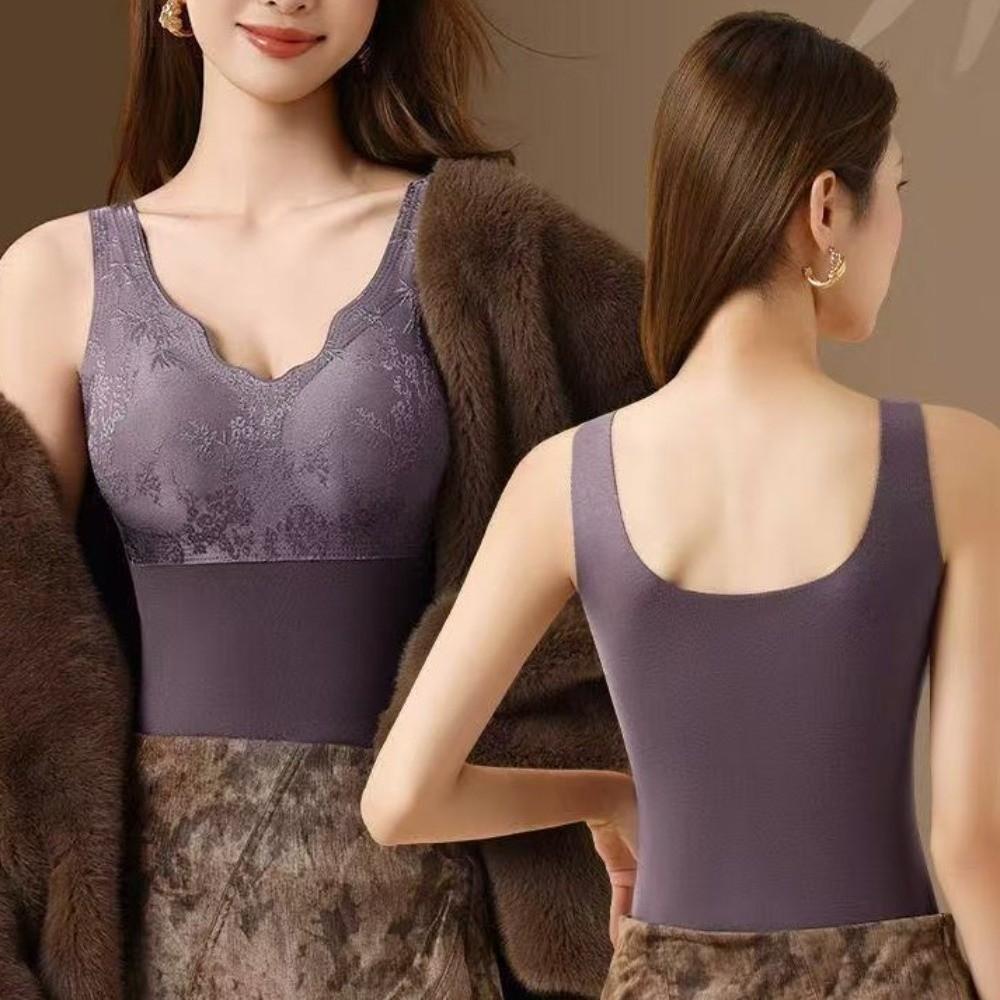 Slimming Postpartum Body Shaper Sleeveless Thermal Underwear Thermal Shapewear Camisole Ladies