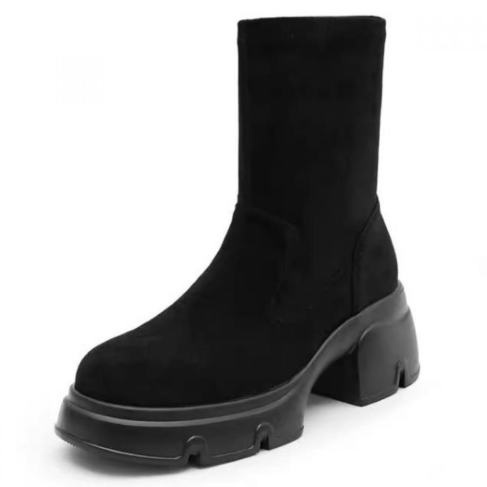 Staccato Women S Mid bootS Queenz01 S6323blk QUEENZ01_BLK/245