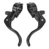 1 Pair Aluminum Alloy Bike Brake Lever 22.2/31.8mm Diameter Bike Brake Level Handles  Stable Braking