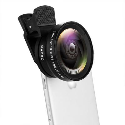 Κινητό τηλέφωνο Fish Eye Lens 0,45X Super Wide Angle Lens & 12,5X Macro HD φακός κάμερας Universal iPhone 13 12 11 Τηλέφωνο Android