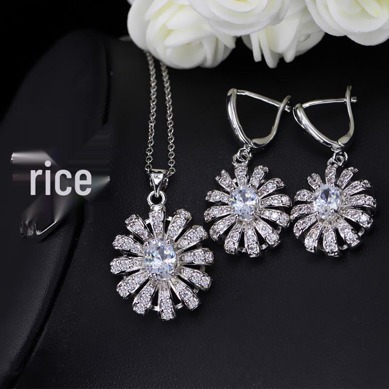 Popular Ethnic Jewelry Set: Retro Necklace, Earrings & Ring Trio